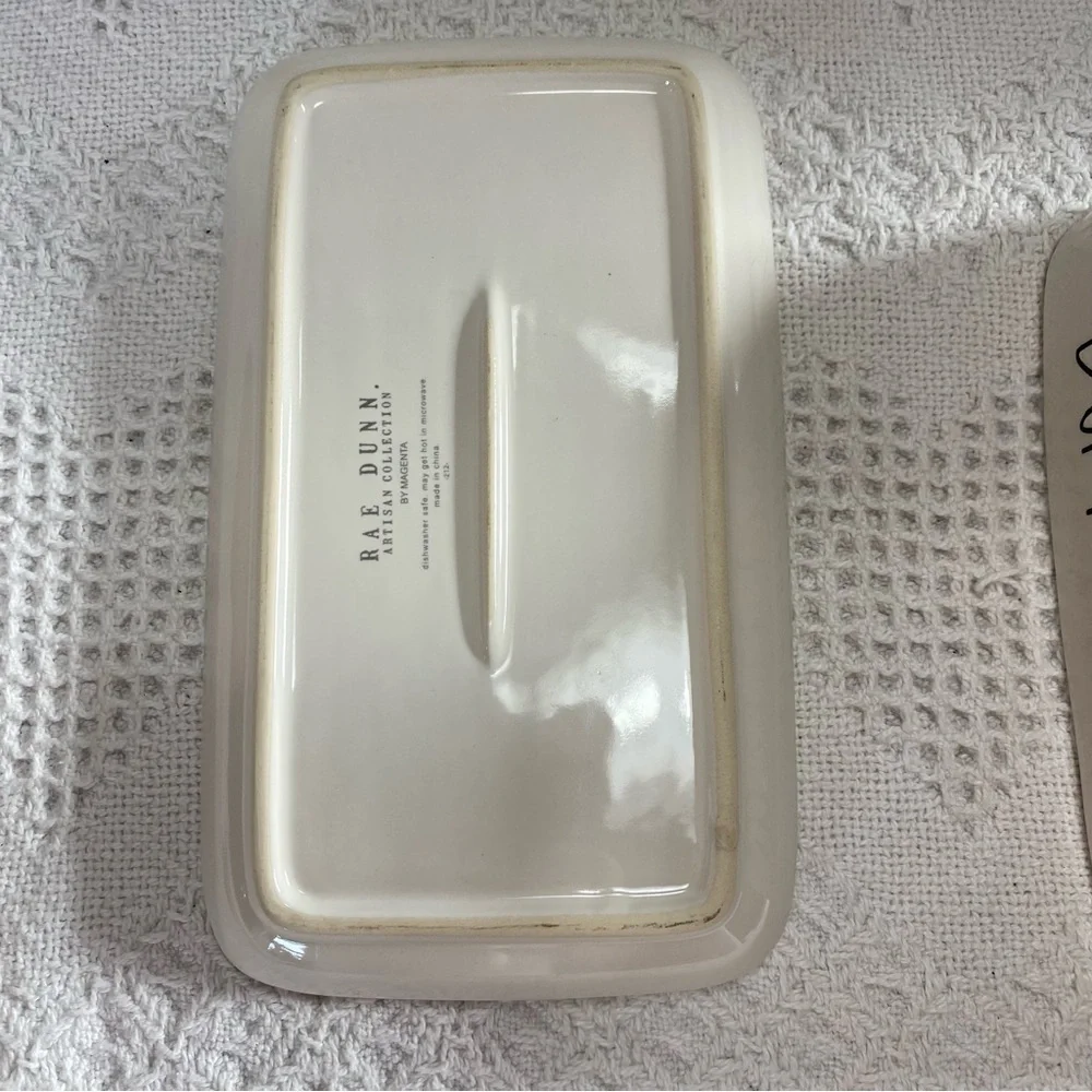 Rae Dunn Buttercup Covered Butter Dish